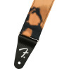 FENDER TIE DYE ACID WASH STRAP BLACK - PASEK GITAROWY
