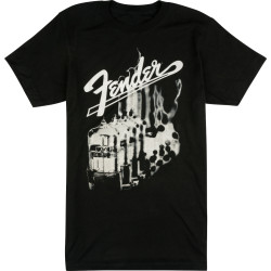 FENDER TUBES T-SHIRT BLK S...