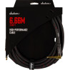 JACKSON BLACK RED CABLE 21.85FT - KABEL INSTRUMENTALNY 6,66m