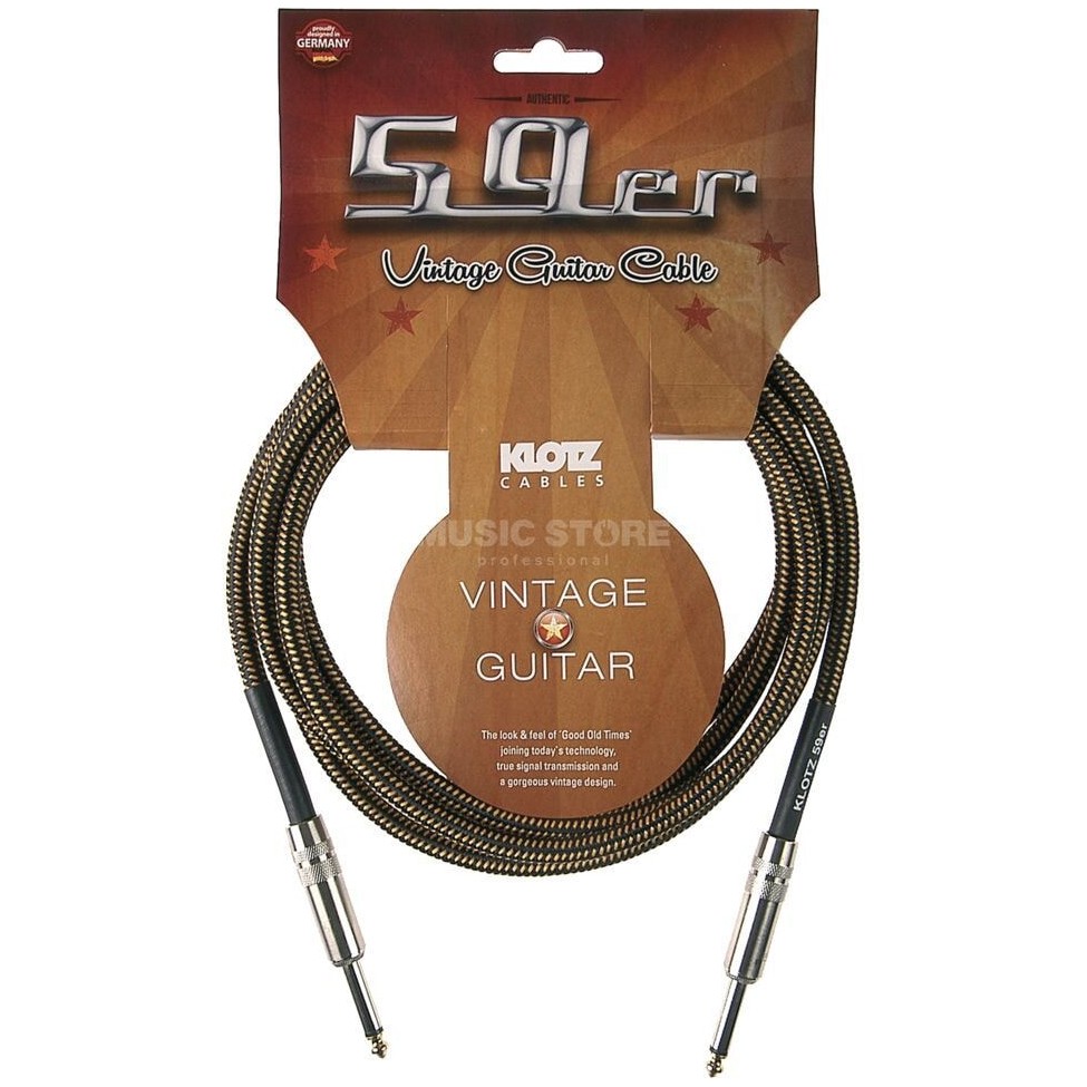 KLOTZ VIN-0450 kabel gitarowy vintage 4,5 m