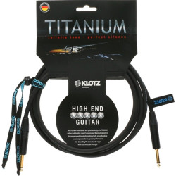 KLOTZ TI-0300 PP TITANIUM kabel gitarowy 3 m