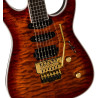 JACKSON PRO PLUS SERIES SOLOIST SLA3Q AMBER TIGER EYE - GITARA ELEKTRYCZNA