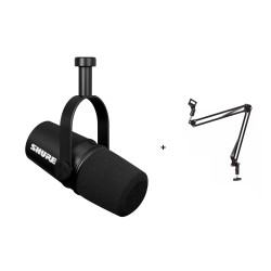SHURE MV7X + STATYW TYPU...