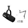 SHURE MV7X + STATYW TYPU RADIOWEGO + KABEL 5M