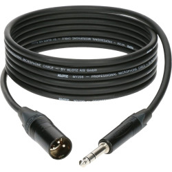 KLOTZ M1MS1B0500 kabel mikrofonowy XLR/Jack 5 m 