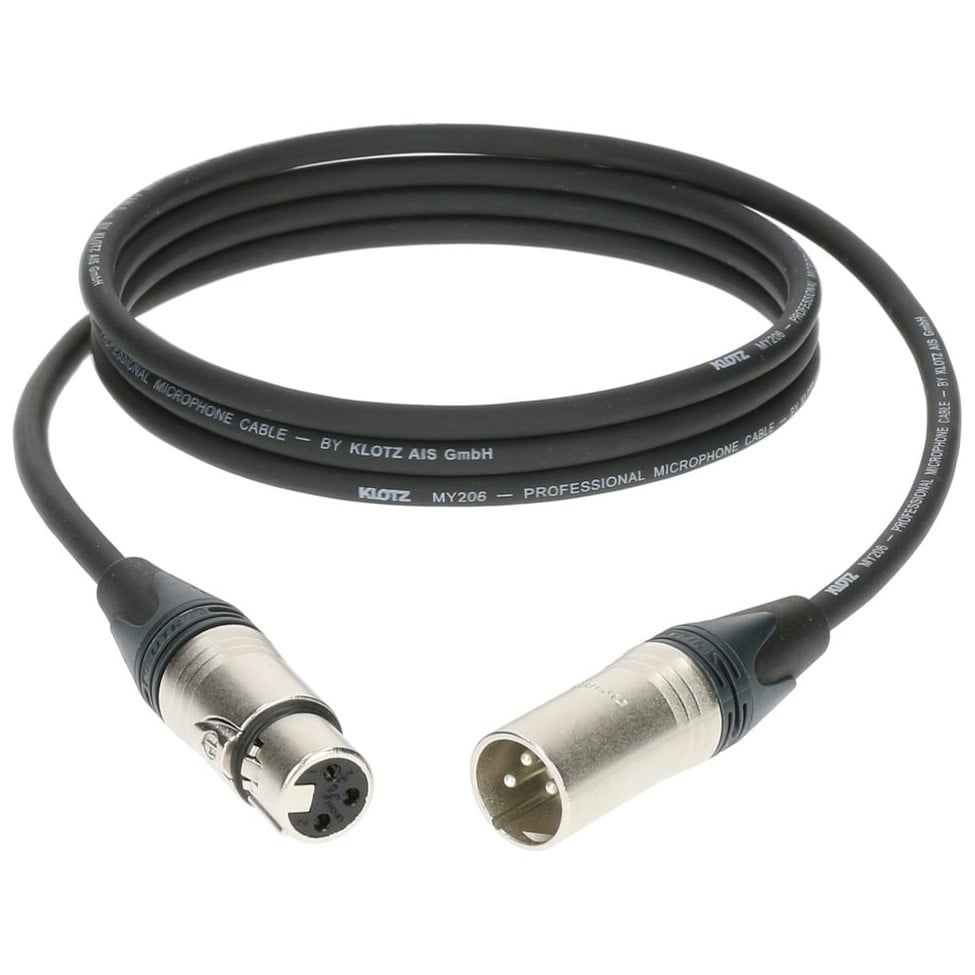 KLOTZ M1FM1N1500 kabel mikrofonowy XLR/Jack 15 m 