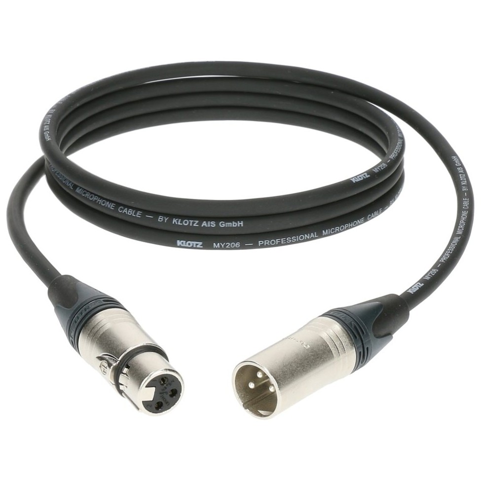 KLOTZ M1FM1N1500 kabel mikrofonowy XLR/Jack 15 m 