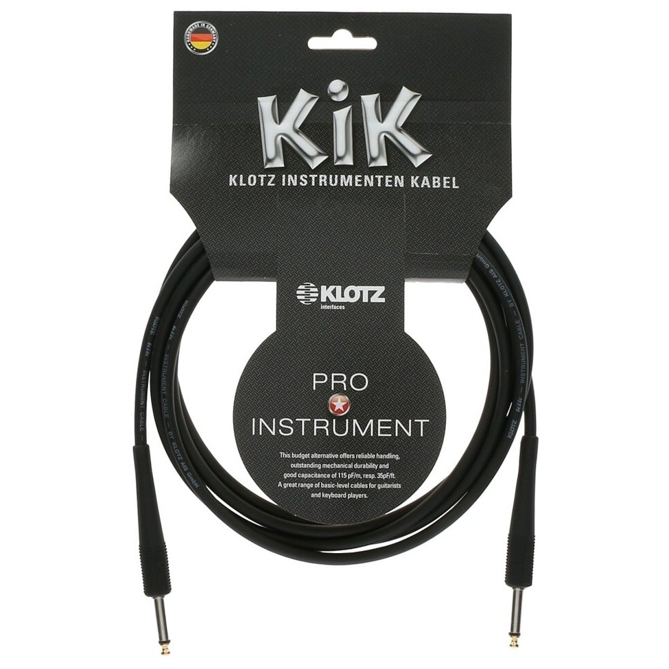 KLOTZ KIKG9.0PP1 kabel instrumetalny 9 m 