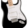 FENDER SQUIER STRAOCASTER BLK/FRONTMAN 10G 230V - ZESTAW GITAROWY