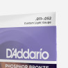 D'ADDARIO EJ26 11-52 - STRUNY DO GITARY AKUSTYCZNEJ
