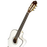 ORTEGA RCE145WH - GITARA ELEKTRO-KLASYCZNA 4/4