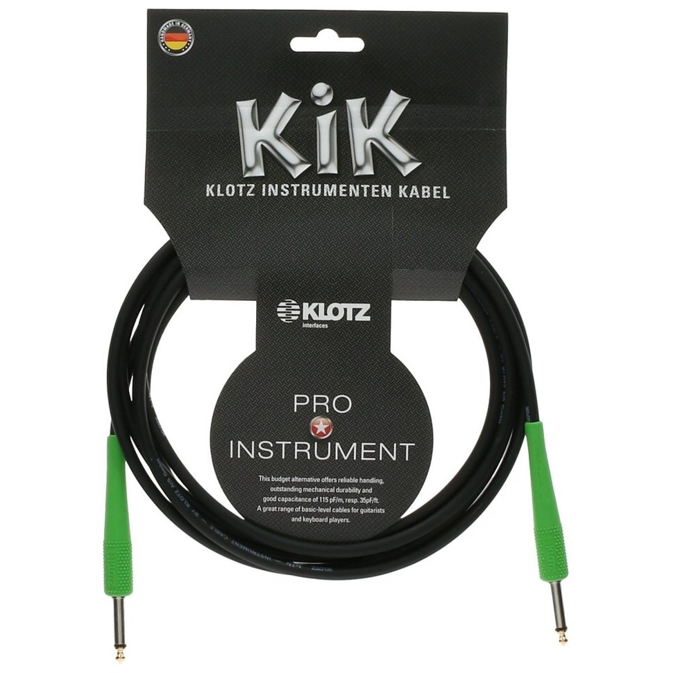KLOTZ KIKC3.0PP4 kabel instrumetalny 3 m 
