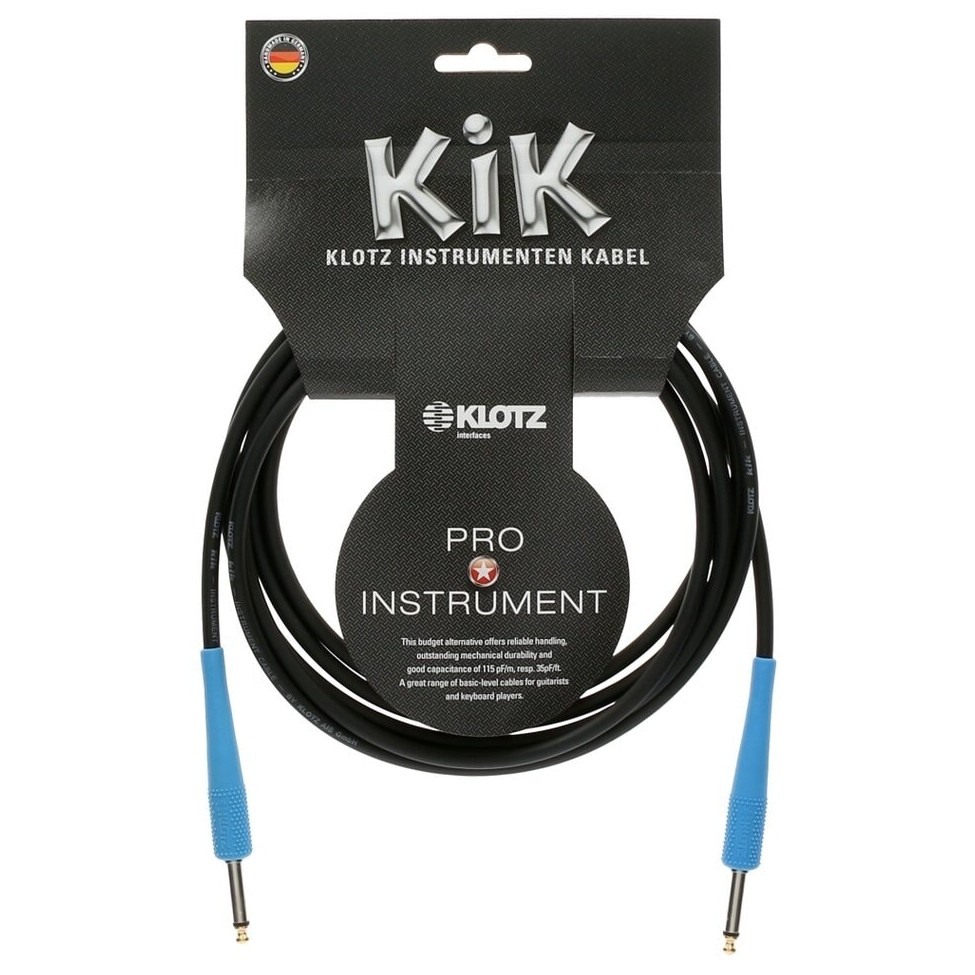 KLOTZ KIKC3.0PP2 kabel instrumetalny 3 m 