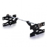 HIDRAU BG27 ORZECH MATOWY/CZARNA SKÓRA - ŁAWA