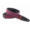 RIGHTON STRAPS MOJO DAISY RED - PASEK GITAROWY