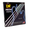 DR NWB 45-125 NEON WHITE BASS STRUNY GITARA BASOWA