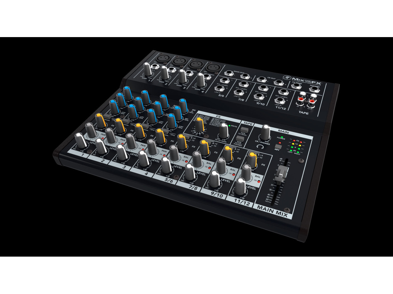 MACKIE Mix12FX アナログミキサー 12チャンネル おすすめ】MACKIE/MIX12FX コンパクト・アナログミキサー[初心者