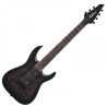 JACKSON JS22-7 DINKY ARCH TOP QM AM TR BK - GITARA ELEKTRYCZNA 7-STRUNOWA