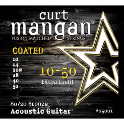 CURT MANGAN 10-50 80/20 Bronze Extra Light COATED