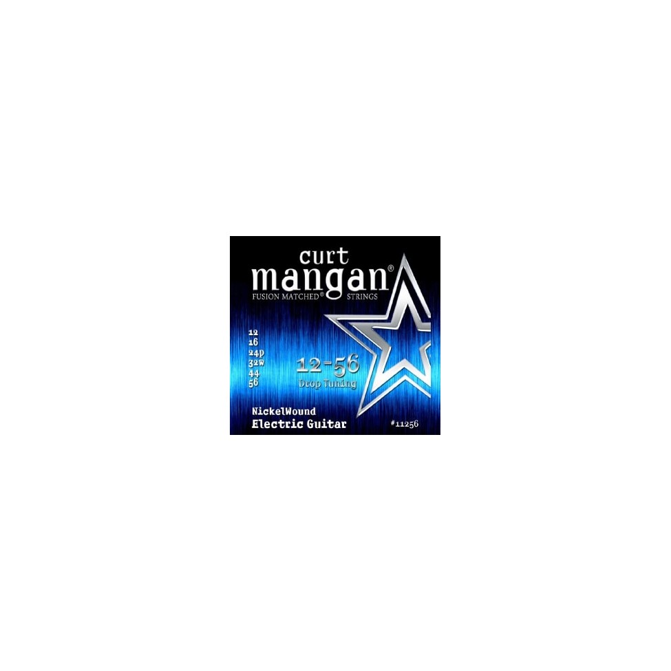 CURT MANGAN 12-56 Nickel Wound Drop Tuning struny
