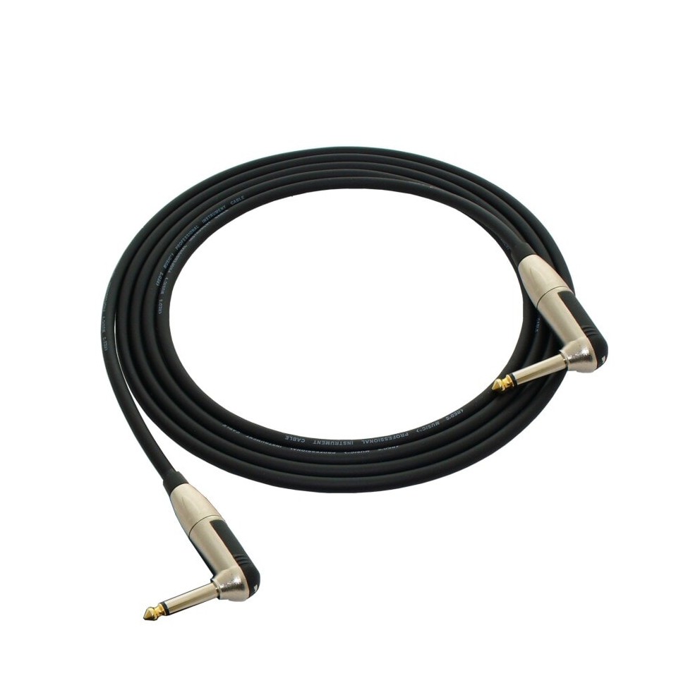 REDS MUSIC GC13 03 kabel instrumentalny 2 x jack kątowy 30 cm