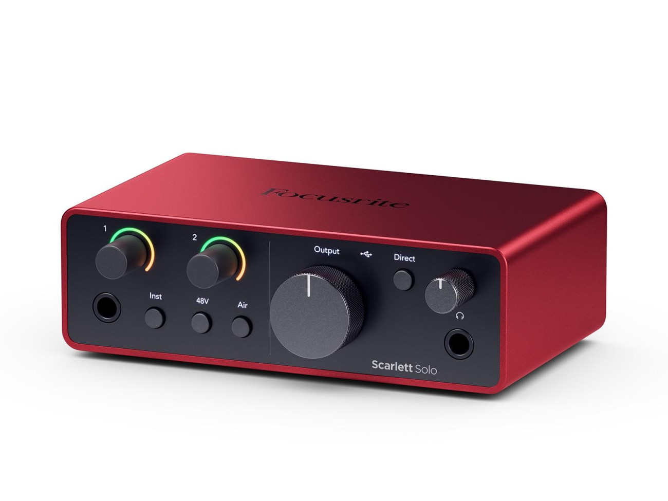 Focusrite Scarlett Solo & AT2020 セット FOCUSRITE SCARLETT SOLO 4TH GEN + AT 2020 ZESTAW DO