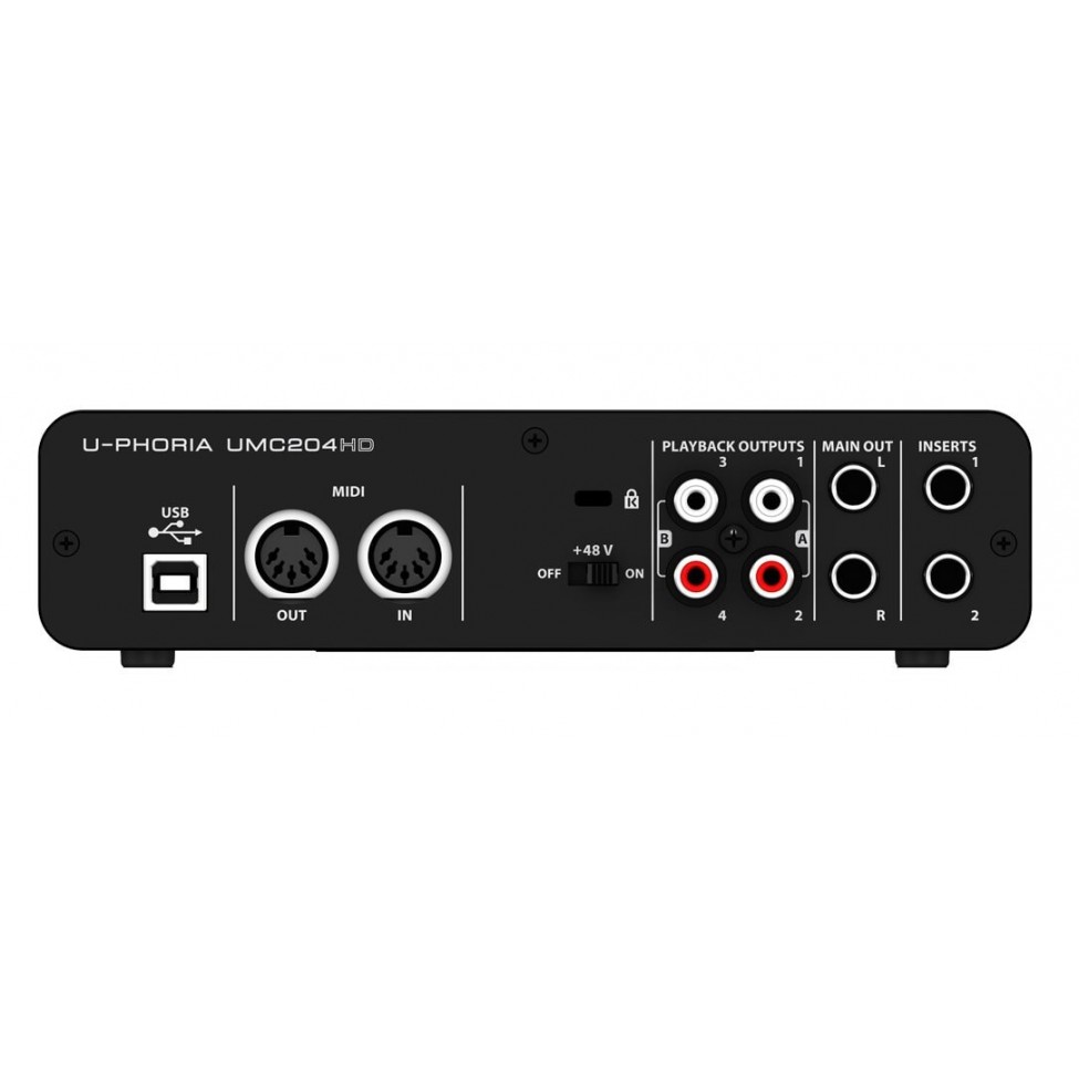 BEHRINGER UMC204HD - interfejs audio - Riff.net.pl