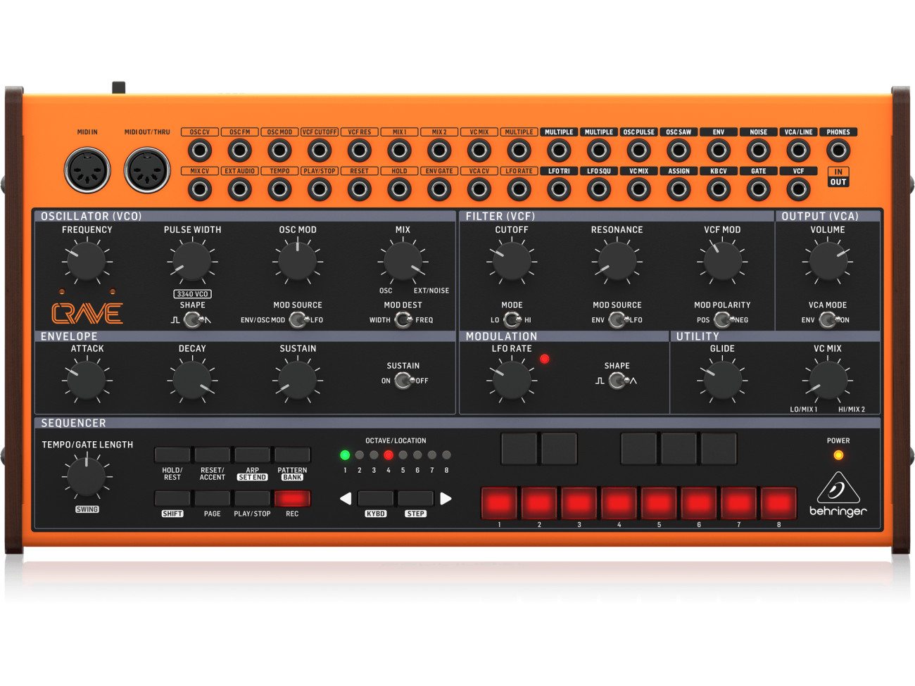 BEHRINGER CRAVE SYNTEZATOR ANALOGOWY - Riff.net.pl