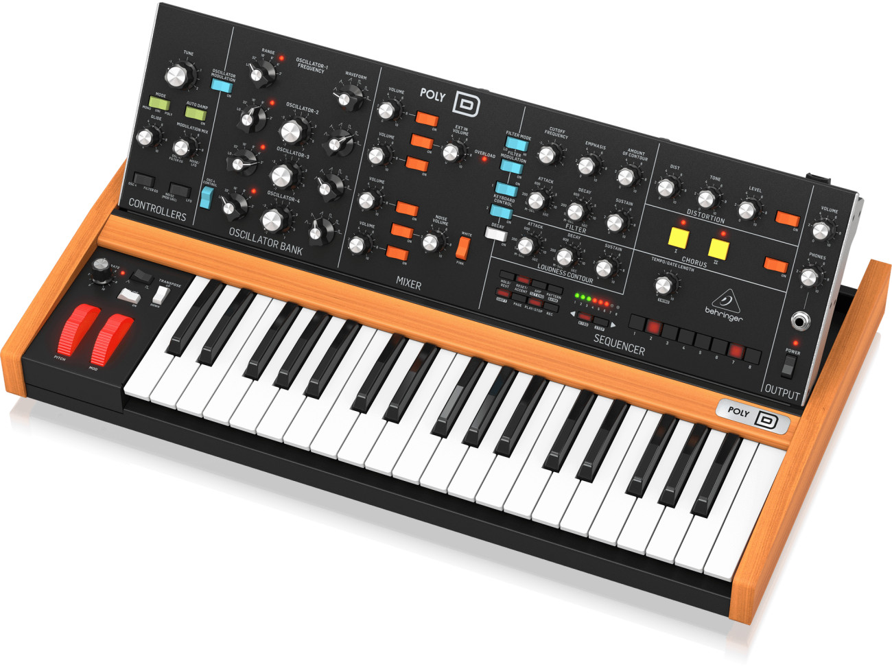 Behringer Poly D アナログシンセサイザー BEHRINGER POLY D - SYNTEZATOR ANALOGOWY - Riff.net.pl