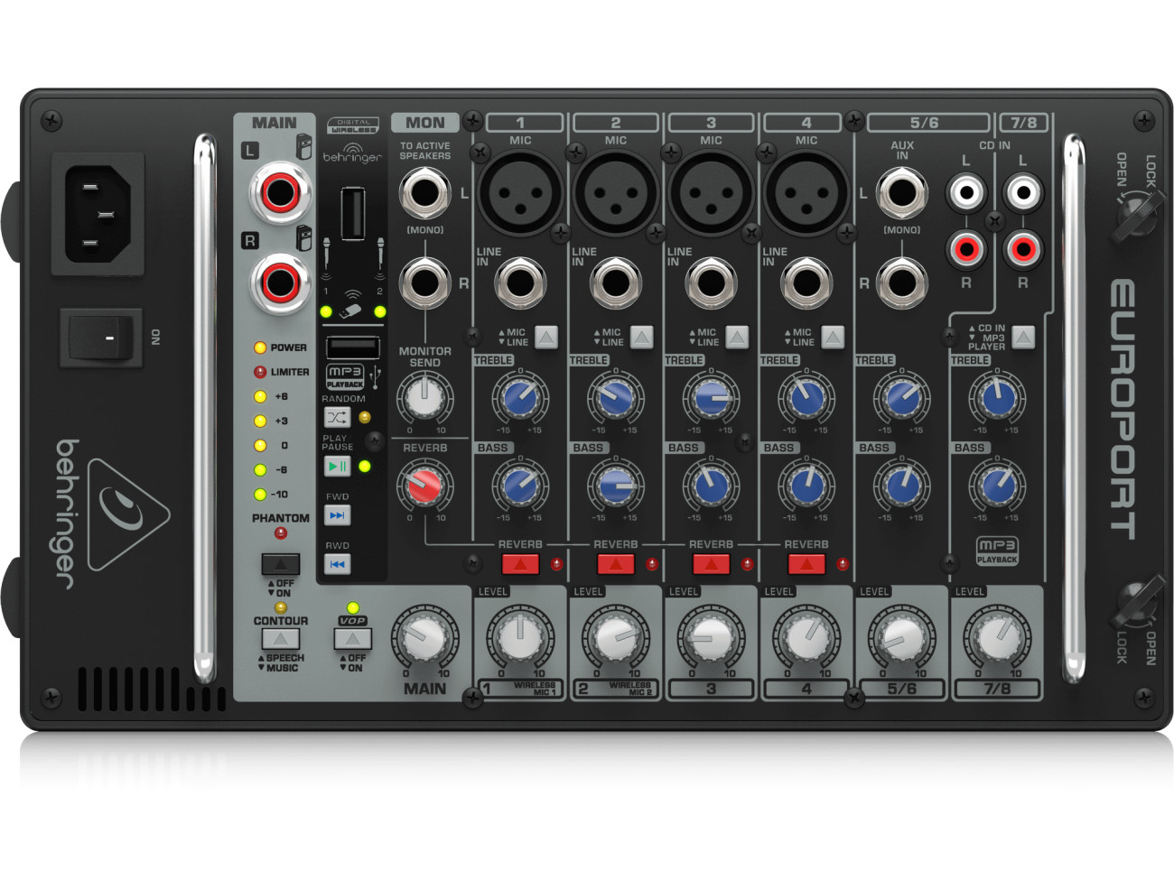 BEHRINGER EPS500MP3 - ZESTAW NAGŁOŚNIENIOWY - Riff.net.pl