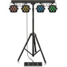 BEHRINGER STAGE TRI LED BUNDLE ST1 - ZESTAW 4XLEDPAR Z KONTROLEREM + STATYW