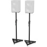 BEHRINGER SM5002 ZESTAW STATYWÓW POD MONITORY STUDYJNE Z REGULACJĄ WYSOKOŚCI 93 – 115 CM