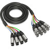 BEHRINGER GMX-300 KABEL 8 X XLR F - 8 X XLR M 3M