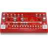 BEHRINGER TD-3-SB SYNTEZATOR LINII BASOWEJ CZERWONY PRZEŹROCZYSTY