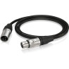 BEHRINGER GMC-150 KABEL MIKROFONOWY XLR F - XLR M 1,5M