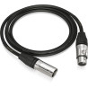 BEHRINGER GMC-150 KABEL MIKROFONOWY XLR F - XLR M 1,5M