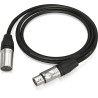 BEHRINGER GMC-150 KABEL MIKROFONOWY XLR F - XLR M 1,5M