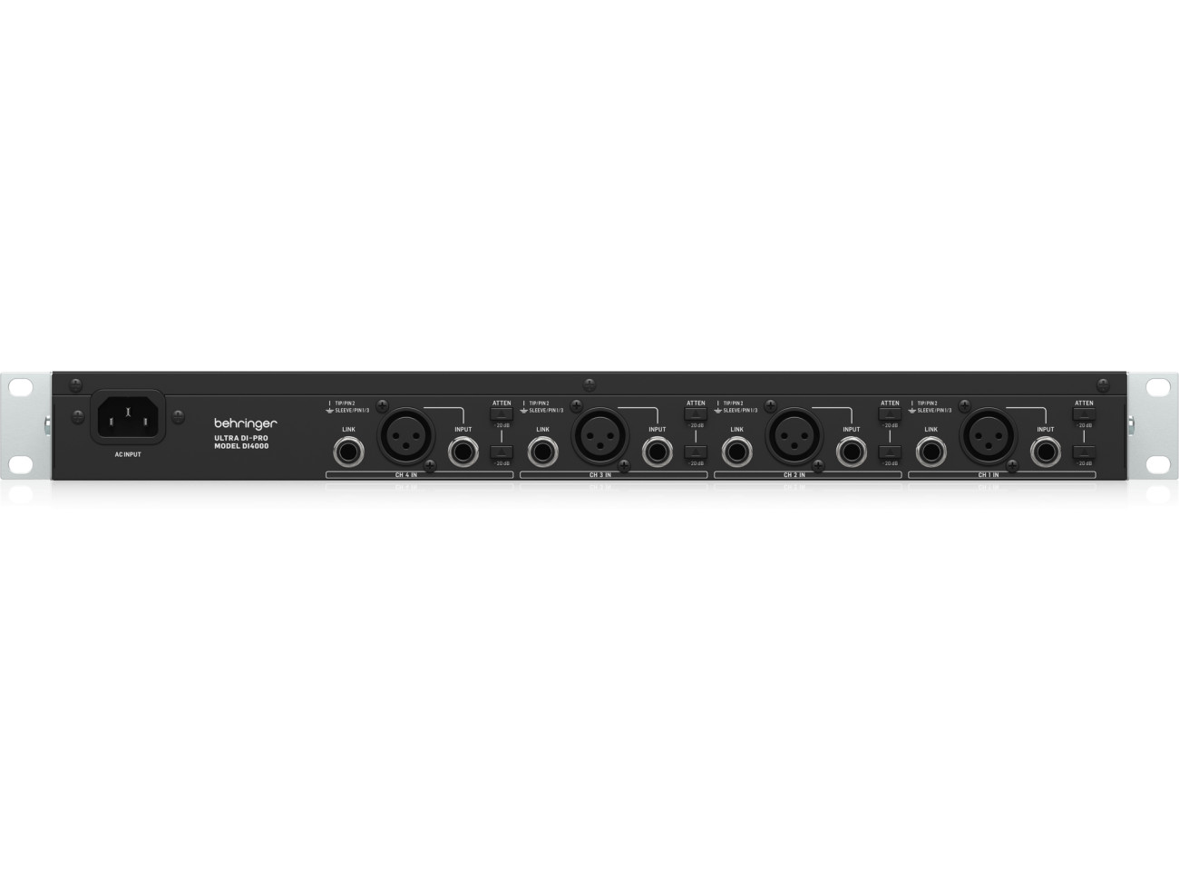 BEHRINGER DI4000 DI-BOX AKTYWNY 4-KANAŁOWY - Riff.net.pl