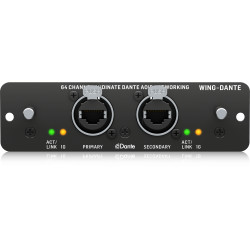 BEHRINGER WING-DANTE KARTA...