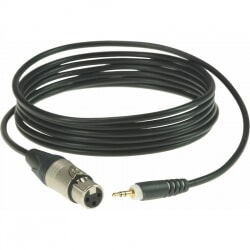 KLOTZ AU-MF0090 kabel mikrofonowy  do aparatu kamery 90 cm