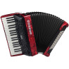 HOHNER BRAVO III 80 RED AKORDEON KLAWISZOWY