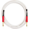 FENDER JOHN 5 10 INST CABLE WHT/RD - KABEL INSTRUMENTALNY 3M