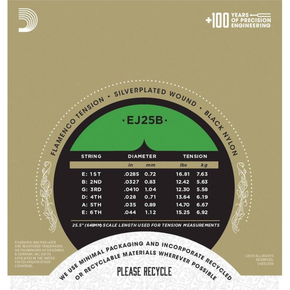 D'ADDARIO EJ25B