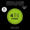 ORTEGA UKS-BA STRUNY DO UKULELE BARYTONOWEGO
