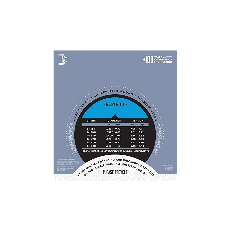 D'ADDARIO EJ46TT