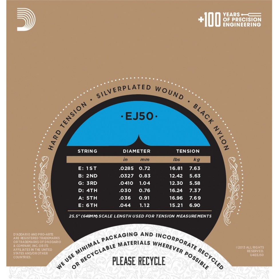 D'ADDARIO EJ50