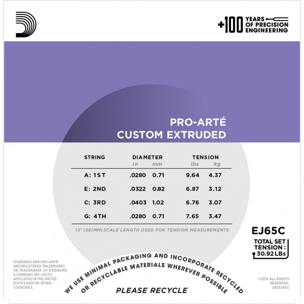 D'ADDARIO EJ65C