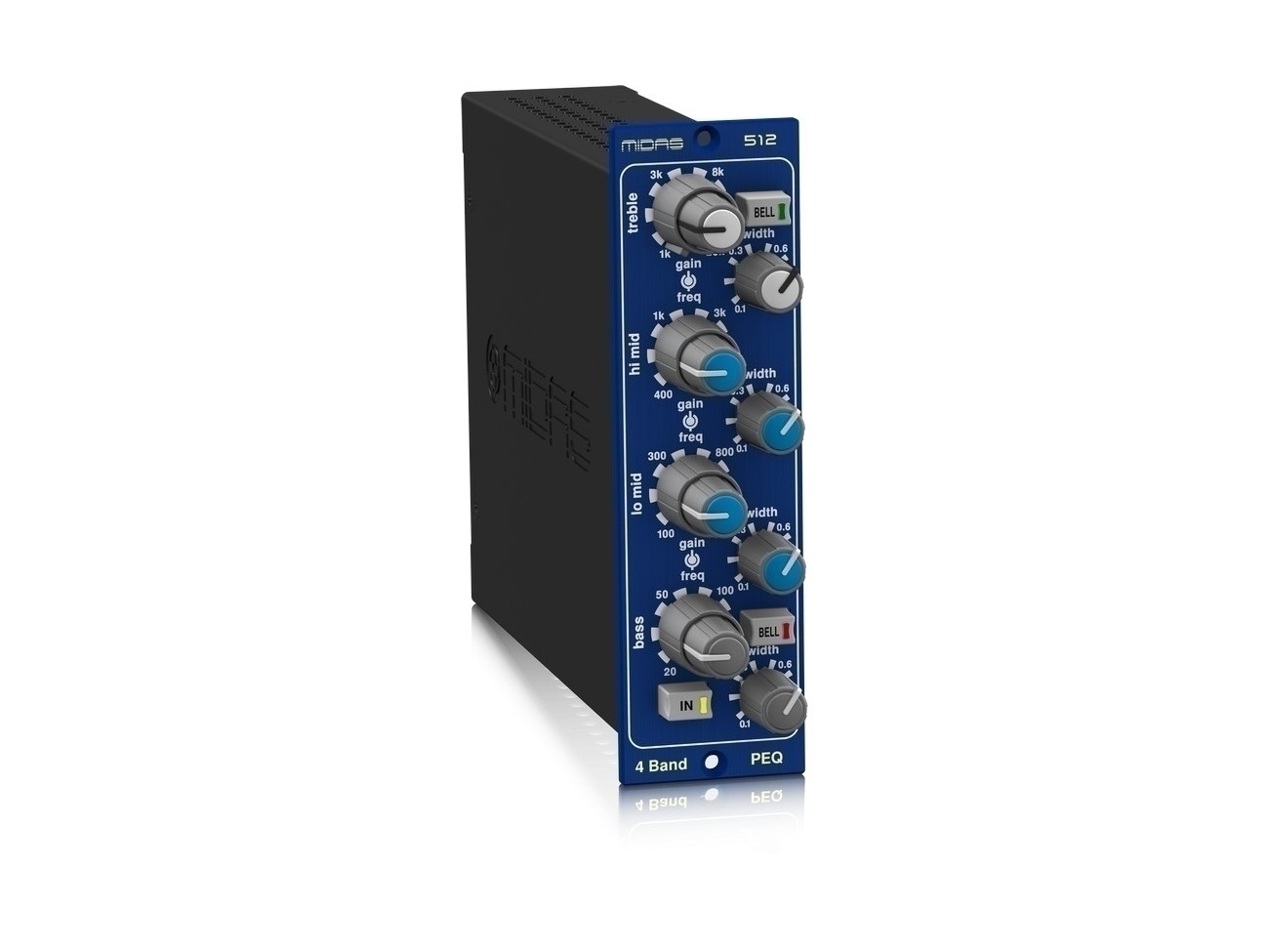 Midas Parametric Equaliser 512 Moduł Korektora Parametrycznego W Formacie 500