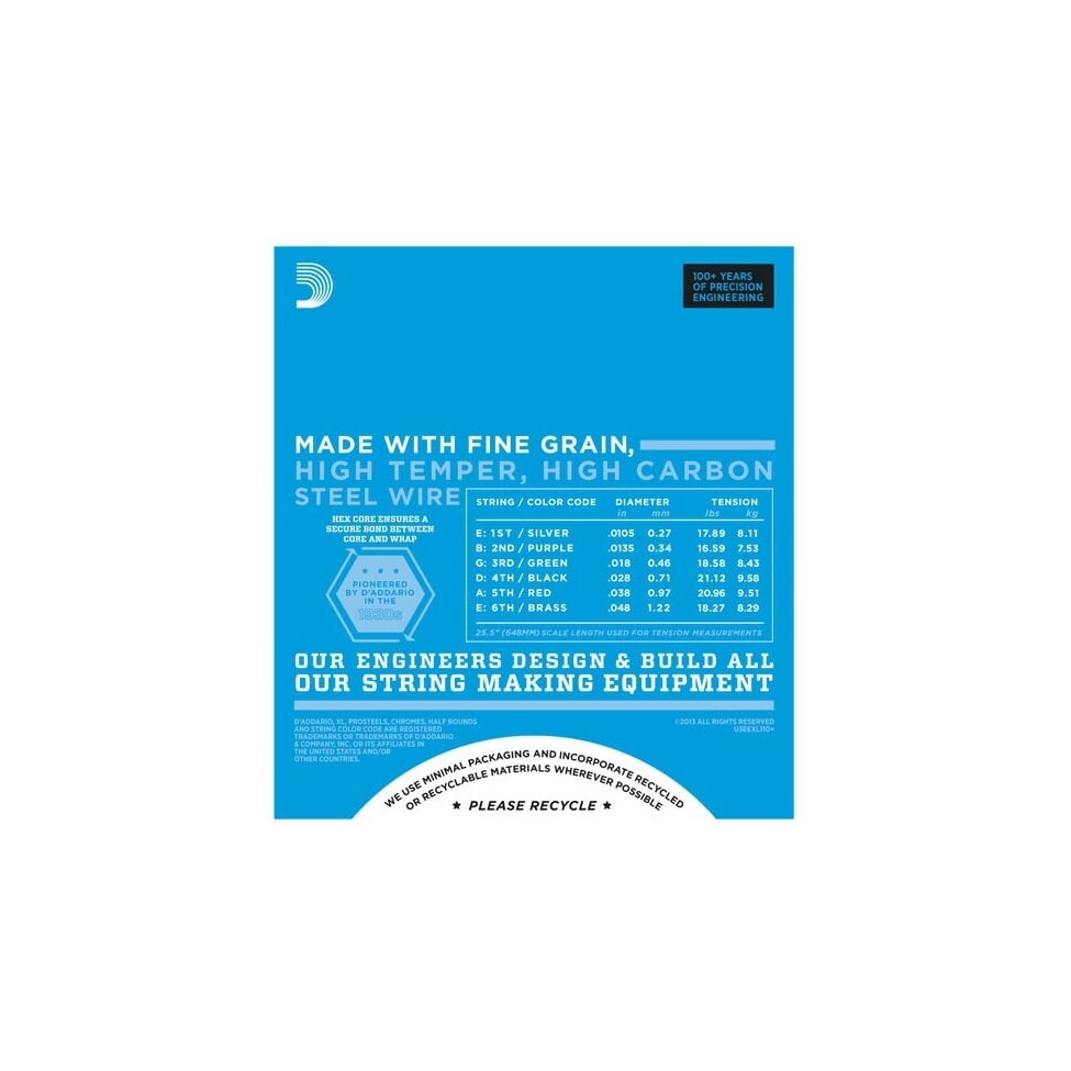 D'ADDARIO EXL110+