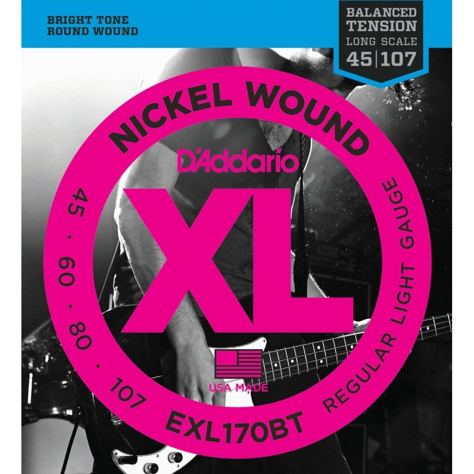 D'ADDARIO EXL170BT STRUNY DO GITARY BASOWEJ